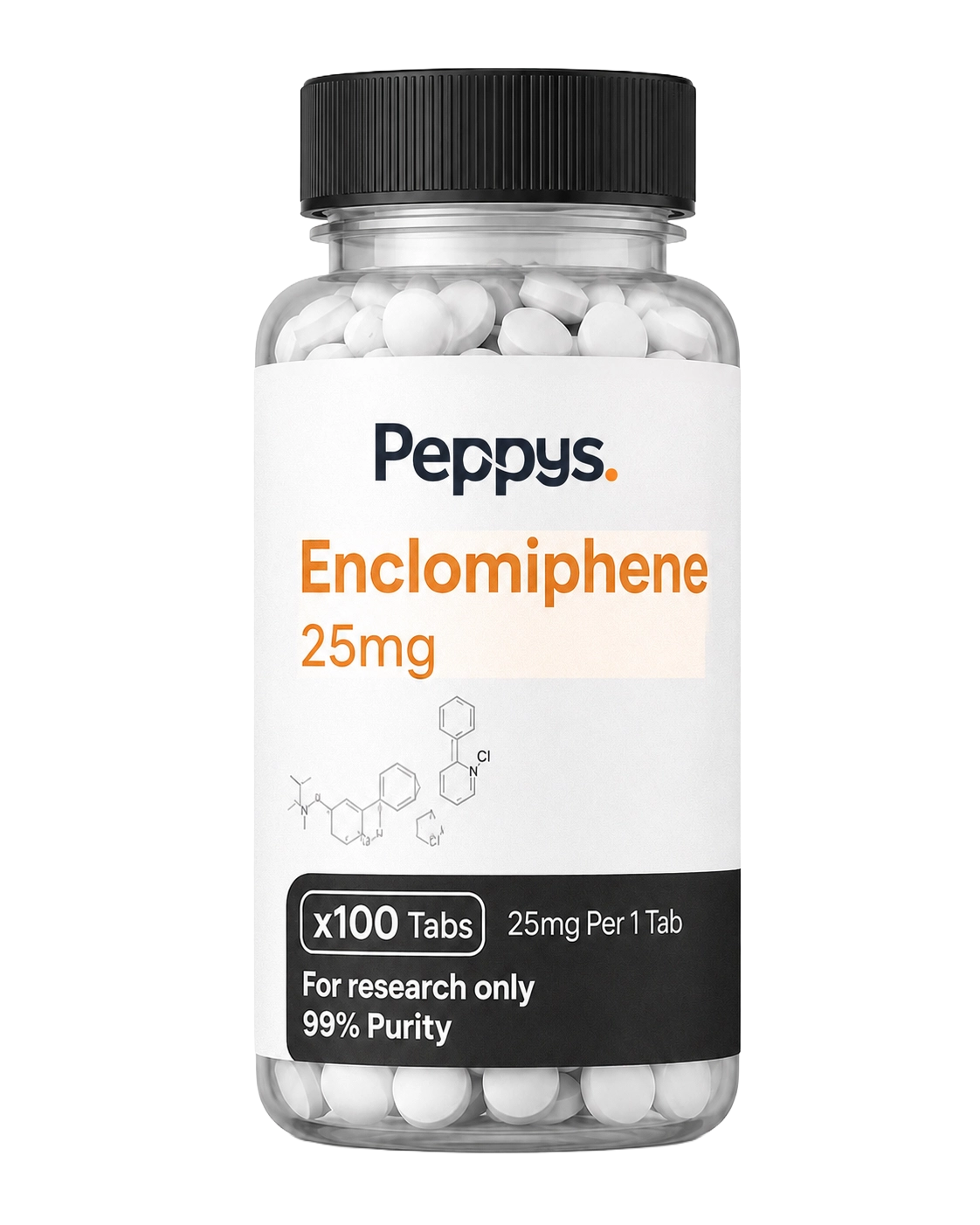 Enclomiphene 25mg vial